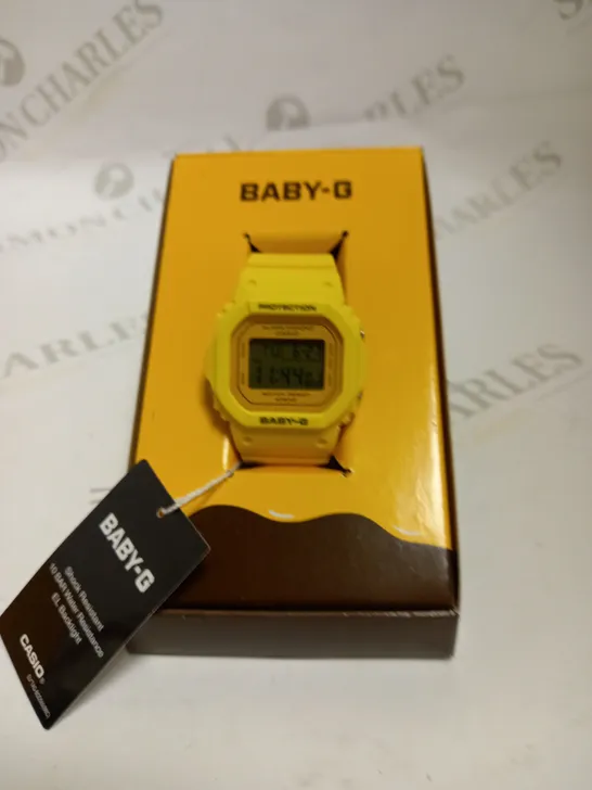 CASIO BABY-G RUBBER STRAP DIGITAL WATCH 