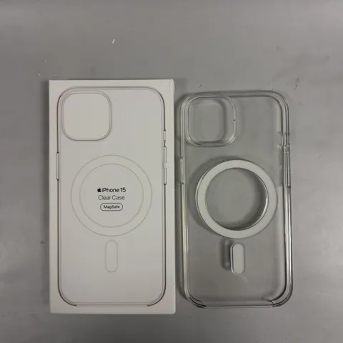 BOXED IPHONE 15 MAGSAFE CLEAR CASE 