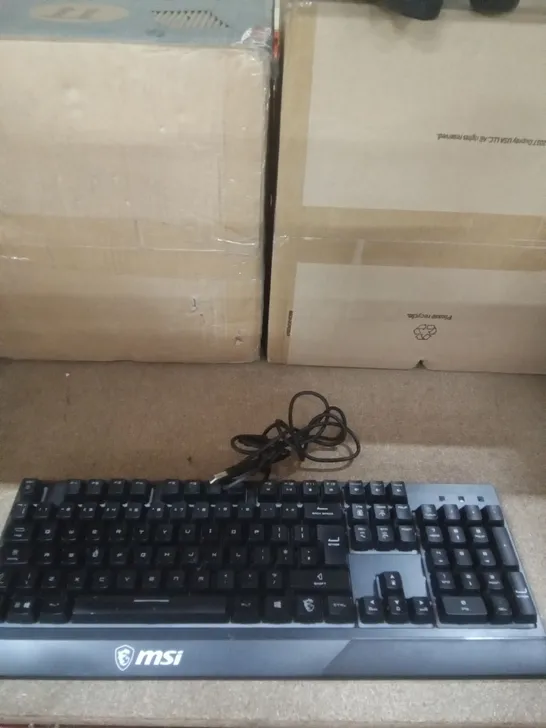 BOXED MSI VIGOR GK30 GAMING KEYBOARD