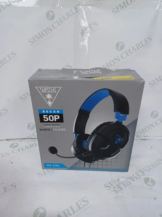 TURTLE BEACH 50P WIRED PS4/PS5 GAMING HEADSET 