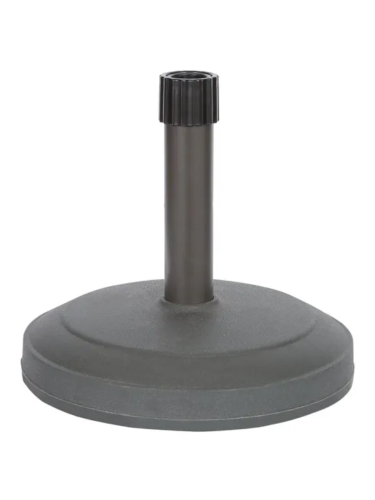 GREY PARASOL BASE 13KG RRP £29.99