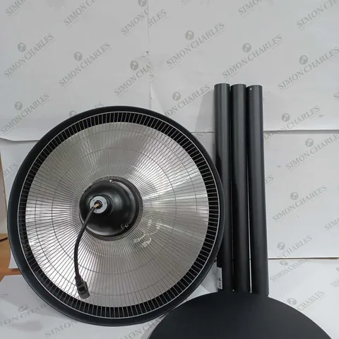 FLOOR STANDING GARDEN HEATER