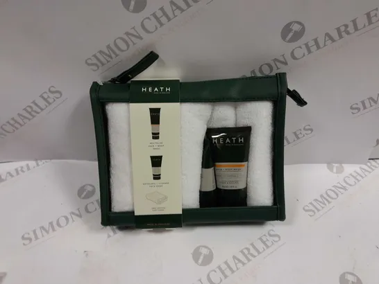 HEATH EXDOLIATE AND REVITALISE WASH SET 