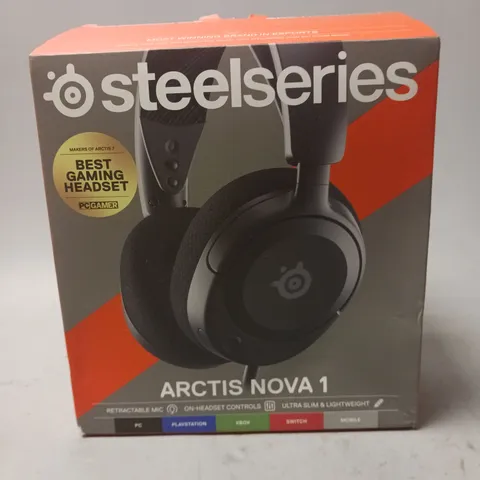 BOXED STEELSERIES ARCTIS NOVA 1 GAMING HEADSET