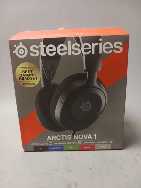 BOXED STEELSERIES ARCTIS NOVA 1 GAMING HEADSET