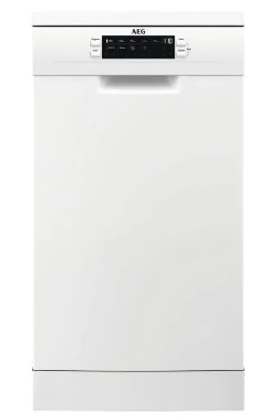 AEG FFB62417ZW SLIMLINE DISHWASHER - WHITE - E RATED