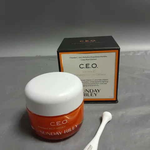 BOXED SUNDAY RILEY C.E.O VITAMIN C RICH HYDRATION CREAM 50G