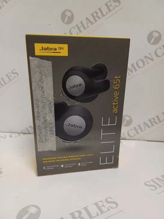 BOXED JABRA ELITE ACTIVE 65T EARBUDS