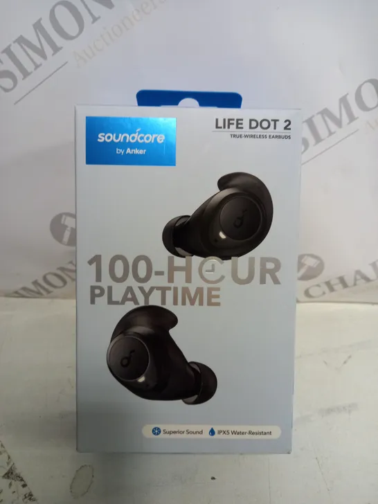 BOXED SOUNDCORE LIFE DOT 2 WIRELESS EARPHONES