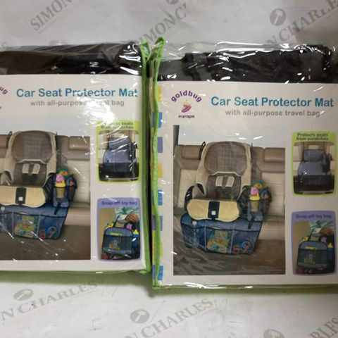 LOT OF APPROXIMATELY 6 BRAND NEW GOLDBUG CAR SEAT PROTECTOR MATS