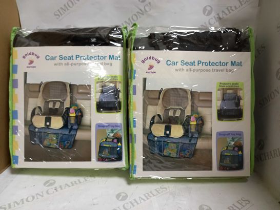 LOT OF APPROXIMATELY 6 BRAND NEW GOLDBUG CAR SEAT PROTECTOR MATS