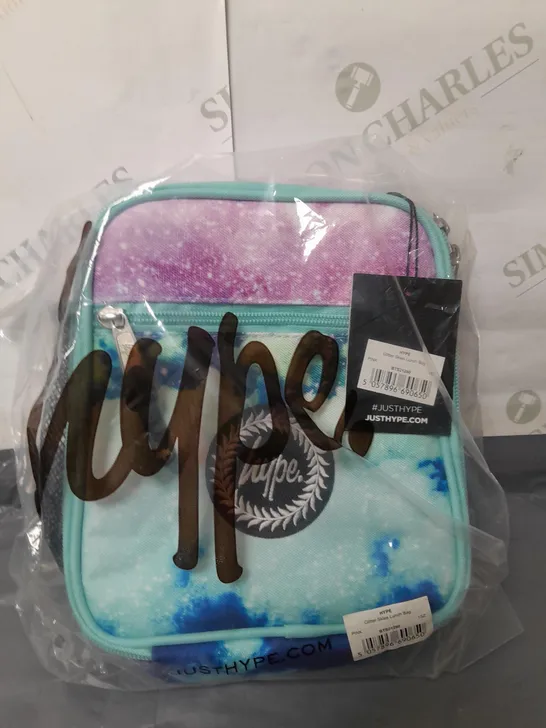 HYPE GLITTER SKIES KIDS SCHOOL LUNCH BAG