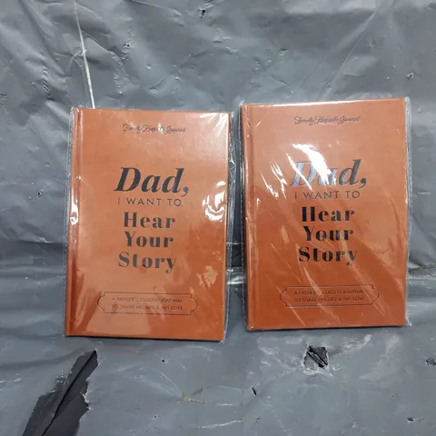 LOT OF APPROX 15 DAD I WANT TO HEAR YOUR STORY FAMILY KEEPSAKE JOURNAL