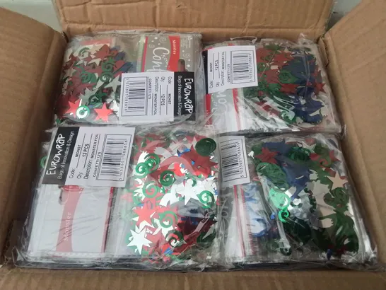 BOX OF MONSTER FOIL CONFETTI - 144 PIECES