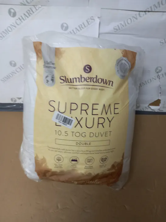 SLUMBERDOWN SUPREME LUXURY 10.5 TOG DUVET - DOUBLE