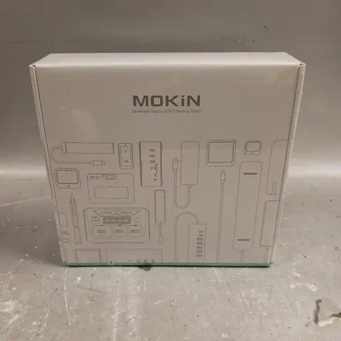 BOXED SEALED MOKIN QUADRUPLE DISPLAY USB-C DOCKING STATION 