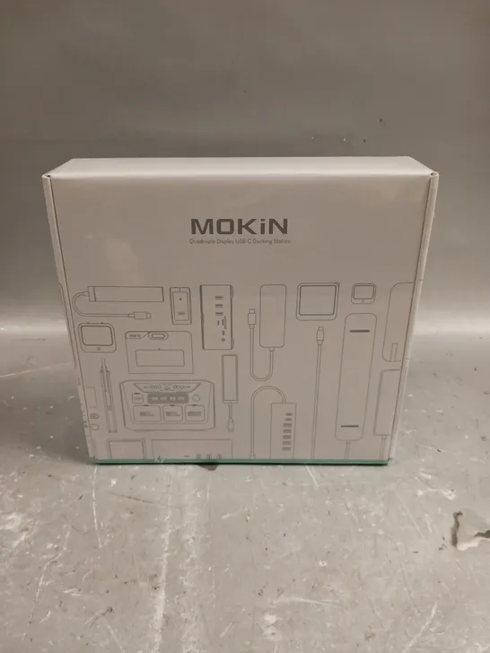 BOXED SEALED MOKIN QUADRUPLE DISPLAY USB-C DOCKING STATION 