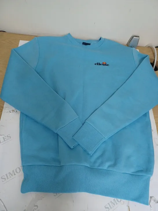 ELLESSE LIGHT BLUE JUMPER SIZE M 