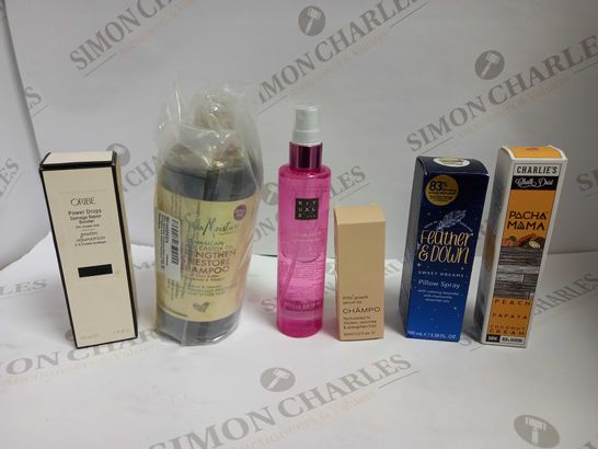 LOT OF APPROXIMATELY 20 ASSORTED HEALTH & BEAUTY ITEMS, TO INCLUDE ORIBE, RITUALS, CHAMPO, ETC