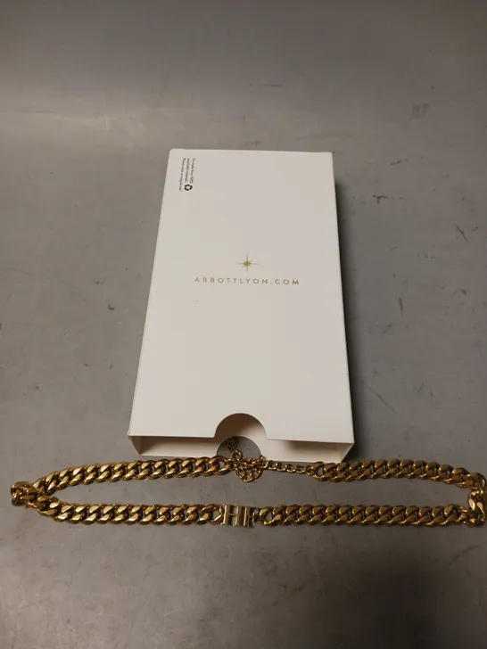 BOXED ABBOTTLYON THICK HF GOLDEN CHAIN 