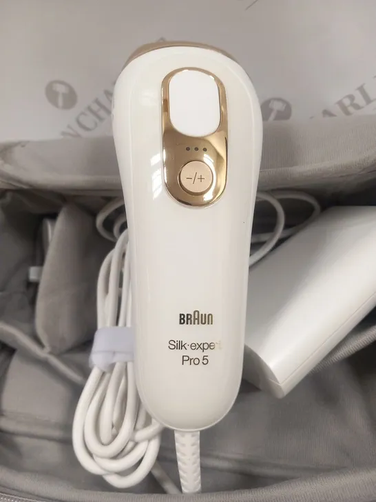 BRAUN SILK EXPERT PRO 5 IPL HAIR REMOVAL DEVICE