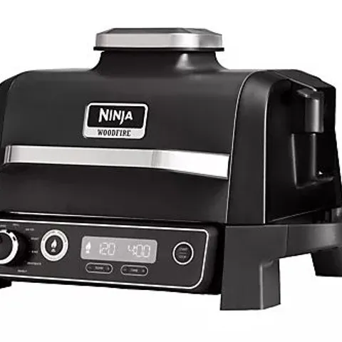 NINJA WOODFIRE ELECTRIC BBQ GRILL & SMOKER WITH AIR FRY FUNCTION OG701UKQ