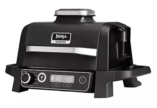 NINJA WOODFIRE ELECTRIC BBQ GRILL & SMOKER WITH AIR FRY FUNCTION OG701UKQ