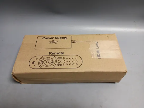 BOXED SKY REMOTE AND POWER SUPPLY