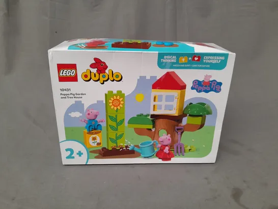 LEGO DUPLO PEPPA PIG GARDEN AND TREE HOUSE 10431