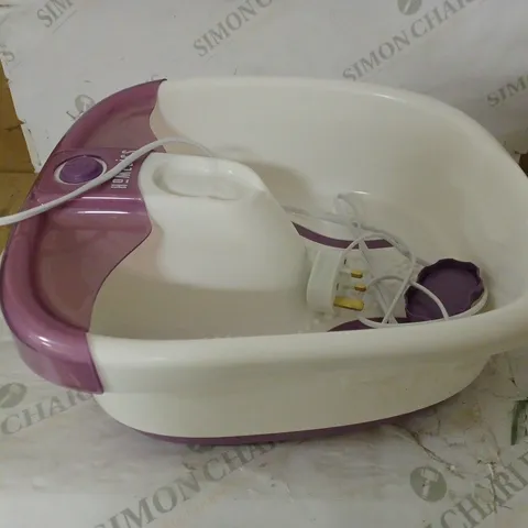 HOMEDICS BUBBLEMATE FOOT SPA AND MASSAGER