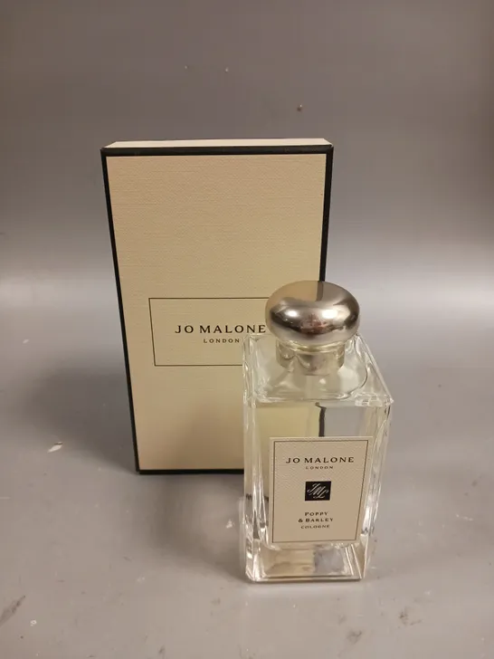 BOXED JO MALONE POPPY & BARLEY COLOGNE 100ML