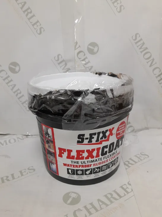 TUB OF APPROX 2KG SFIXX FLEXI COAT LIQUID RUBBER