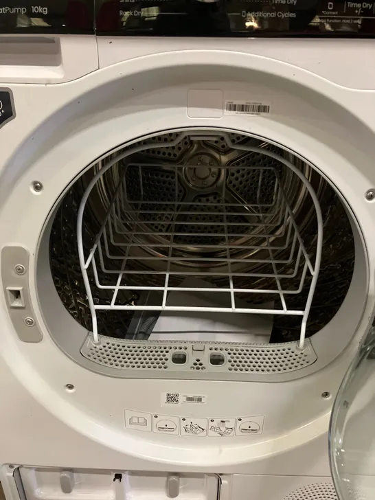 HISENSE 5 SERIES FREESTANDING 10KG CONDENSER TUMBLE DRYER IN WHITE - UNPROCESSED RAW RETURN