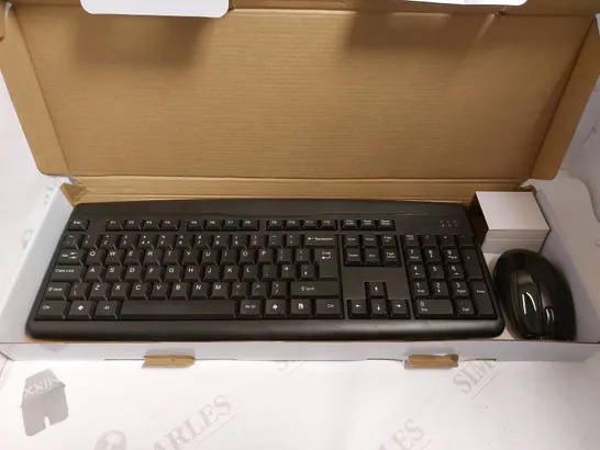 WIRELESS KEYBOARD AND MOUSE COMBO