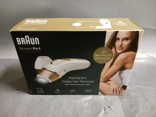 BOXED AND SEALED BRAUN SILK EXPERT PRO 5