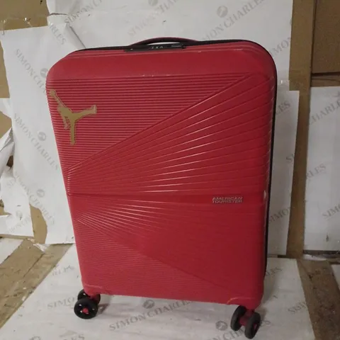 AMERICAN TOURISTER SMALL RED SUITCASE