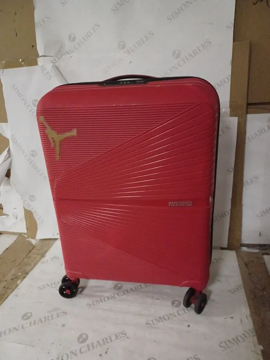 AMERICAN TOURISTER SMALL RED SUITCASE