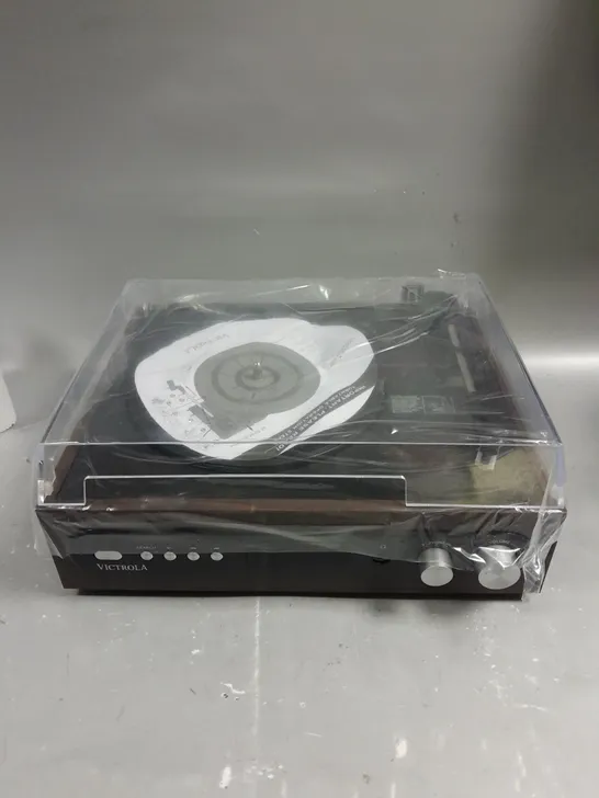 BOXED VICTROLA VTA-65  3-IN-1 TURNTABLE 