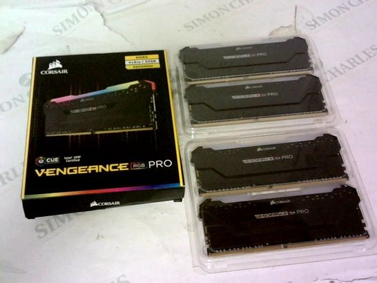 CORSAIR VENGEANCE PRO RGB 3600MHZ DDR4 32GB RAM KIT (4X8GB)