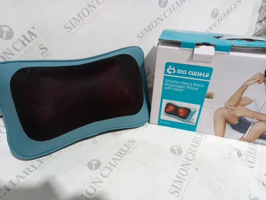 BOXED SHIATSU NECK / BACK MASSAGER PILLOW WITH HEAT 