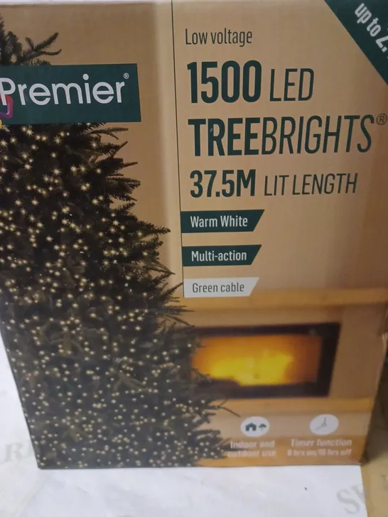 PREMIER DECORATIONS - 1500 MULTI ACTION TREEBRIGHTS LED LIGHTS 