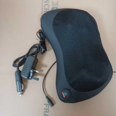 SOUL SMART NECK SHAITSU MASSAGER WITH CAR ADAPTOR (SIZE 31X11 CM) - BLACK