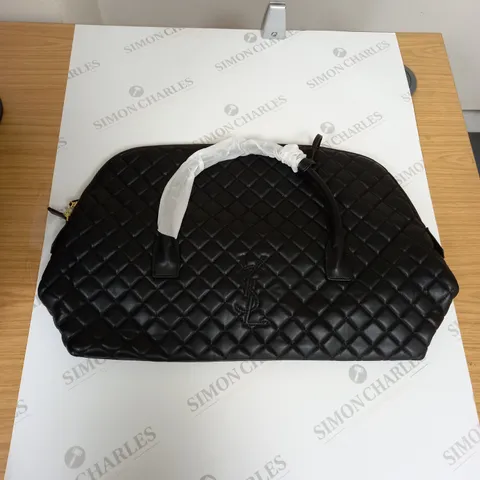 YSL CARRY CLOTHING BAG IN BLACK 