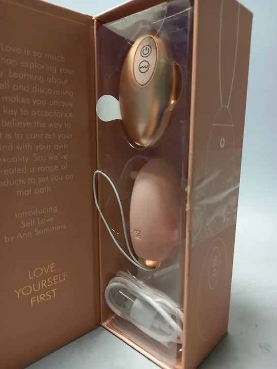 BOXEDE ANN SUMMERS SELF LOVE AWAKEN YOUR SENSES REMOTE EGG