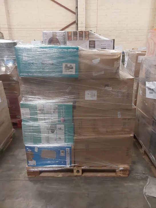 PALLET OF APPROXIMATELY 20 UNPROCESSED RAW RETURN HOUSEHOLD AND ELECTRICAL GOODS TO INCLUDE;