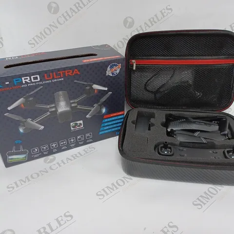 BOXED RDM GX-PRO ULTRA NEXT GENERATION HD PRO FOLDING DRONE 