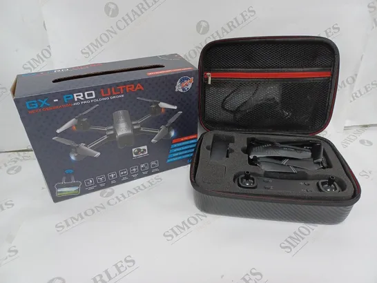 BOXED RDM GX-PRO ULTRA NEXT GENERATION HD PRO FOLDING DRONE 