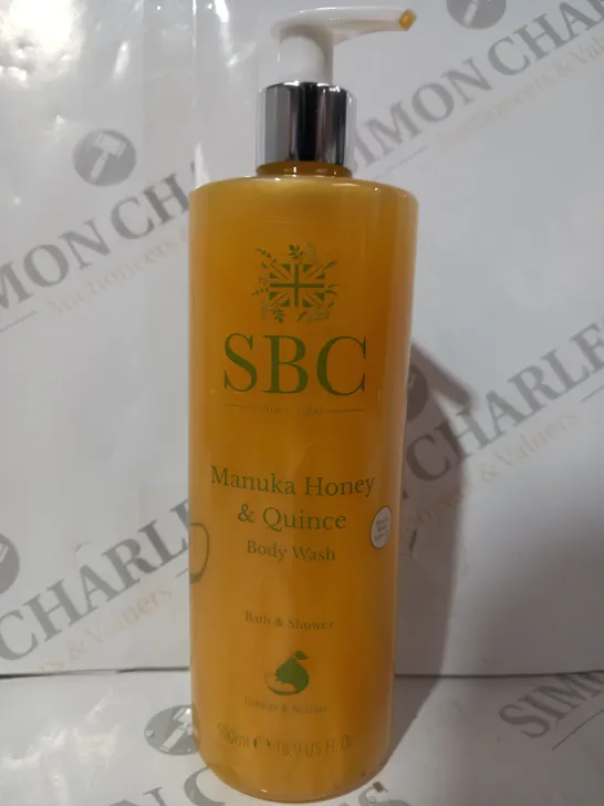 SBC MANUKA HONEY & QUINCE BODY WASH (500ML)