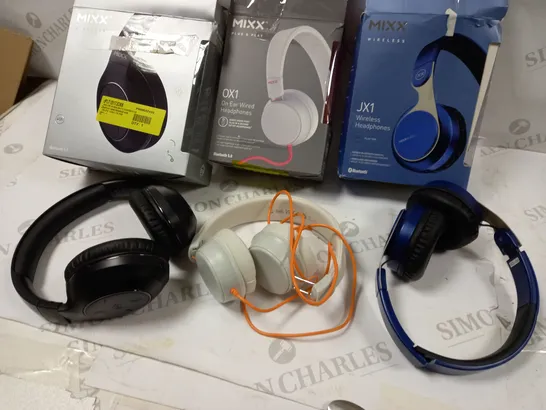 MIXX HEADPHONE BUNDLE x3