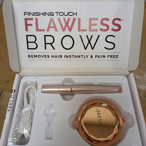 FINISHING TOUCH FLAWLESS NEXT GENERATION BROWS, EYEBROW HAIR TRIMMER – RECHARGEABLE, BLUSH